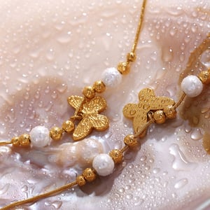 1 Piece Romantic Series Elegant Animal Titanium Steel   Gold Color  Women's Pendant Necklaces h5 Picture4