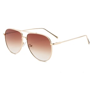 1 Stück Simple Series Tägliche einfarbige Damen-Sonnenbrille aus Legierung h5 Bild3