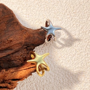 1 stuk Simple Series Simple Turtle roestvrij staal goudkleurige verstelbare ringen voor dames h5 Afbeelding3