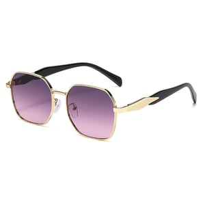 1 Paar Simple Series Casual Patchwork Edelstahl Unisex Sonnenbrille h5 Bild6