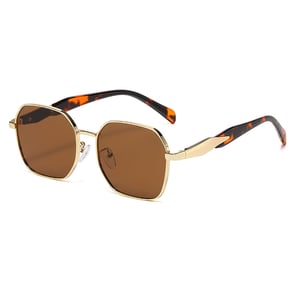 1 Paar Simple Series Casual Patchwork Edelstahl Unisex Sonnenbrille h5 Bild5
