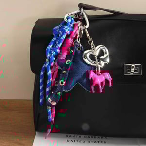 1 Piece Simple Series Daily Star Fabric Women's Bag Charms h5 Picture7