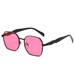 1 Paar Simple Series Casual Patchwork Edelstahl Unisex Sonnenbrille h5 Bild4