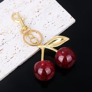 1 Piece Sweet Cherry Women's Bag Charms h5 Picture4