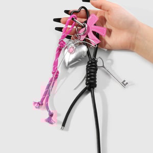 1 Piece Romantic Series Sweet Heart Alloy Women's Bag Charms h5 Picture7