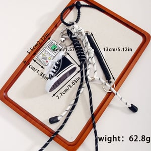 1 Piece Sport Style Mini Sneaker & Tennis Women's Bag Charms h5 Picture10