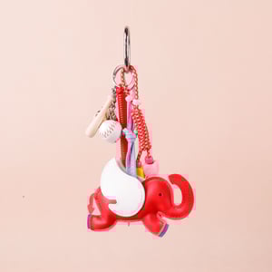 1 Piece Cute Elephant Women's Bag Charms h5 Picture3