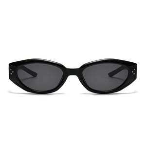 1 Stück Simple Series Retro Volltonfarbe Kunststoff Damen Sonnenbrille h5 Bild2