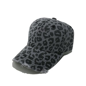 1 Stück Simple Series Retro Leopard Print Baumwolle Damenhüte h5