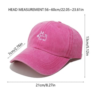 1 Piece Cowboy Dog Embroidered Baseball Cap h5 Picture9