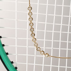 1 Piece Classic Stainless Steel Gold Color Women's Chain Bracelets h5 Picture7
