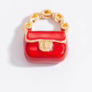 1 Piece Romantic Series Daily Charming Plant Colorful Alloy Gold Color Women's Pendants h5 Picture5