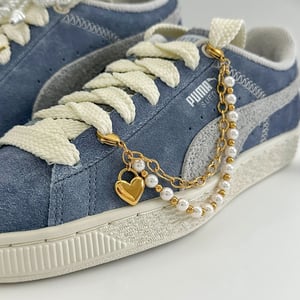 1 paio di perline eleganti della serie semplice in acciaio inossidabile placcato oro 18K per le donne h5 Immagine2