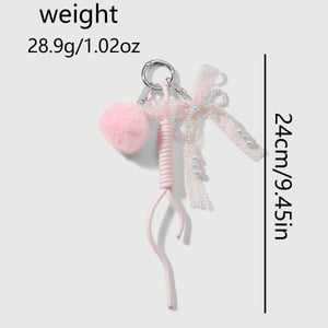 1 Piece Sweet Bow Knot Alloy Women's Bag Charms h5 Picture11
