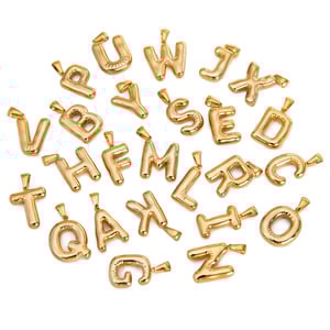 1 Piece Casual Letter Stainless Steel Gold Color Pendant Necklace h5 Picture5