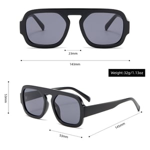 1 Pair Simple Series Daily Leopard Print Plastic Women's Sunglasses h5 Picture9