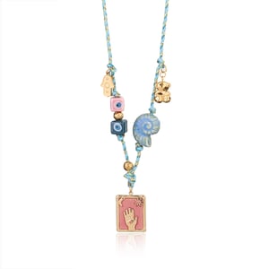 1 Piece Luxurious Series Classic Hand Tarot Stainless Steel Gold Color Women's Pendant Necklaces h5 Picture10