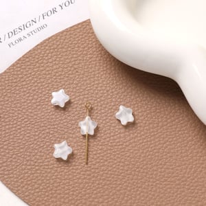 Dazzling Transparent Star Glass DIY Jewelry Beads h5 Picture2