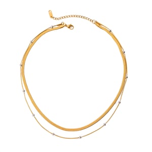 1 Piece Stainless Steel Gold Color Women's Layered Necklaces h5 Picture5