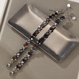 Utilitarian Serisi Retro Boncuklar Paslanmaz Çelik Erkek Boncuklu Bileklikler h5 Resim3