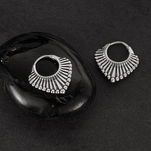1 Piece Modern Series Fashionable Geometric Stainless Steel Men's Earrings h5 Picture4