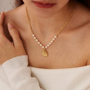 1 Piece Simple Series Retro Turtle Stainless Steel   Gold Color  Women's Pendant Necklaces h5 Picture5