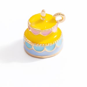 Cute Plant Alloy Gold Color DIY Pendants h5 Picture6