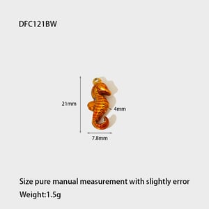 1 Piece Cute DIY Starfish Necklace Accessories Stainless Steel Women's Pendant h5 Picture4