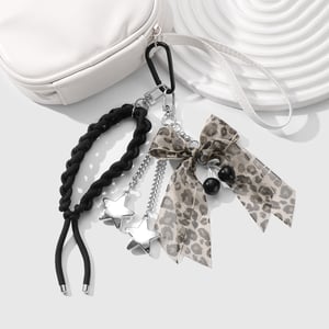 Beaded Bow Knot Women's Bag Charms h5 Picture6