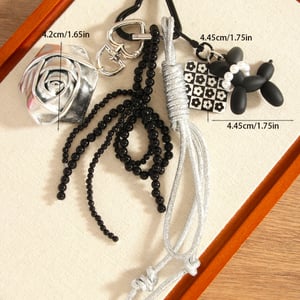 1 Piece Luxurious Series Daily Flower PU Women's Bag Charms h5 Picture2