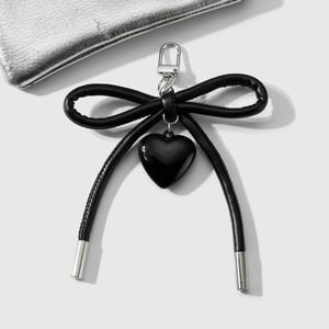 1 Piece Simple Leather Bow Knot Women's Bag Charms h5 Picture3