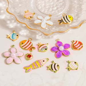 Cute Fish & Flower DIY Pendants h5 Picture3