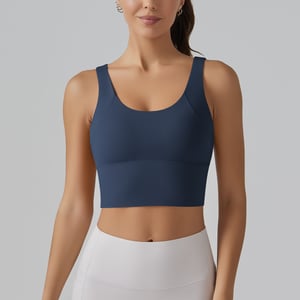 1 piece High Elasticity One-Piece Fixed Cup Yoga Sports Underwear Women's Sport Clothing h5 Picture3