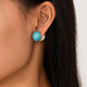 1 Paar einfache Serie lässig geometrische Edelstahl Gold Farbe Damen Ohrstecker h5 Bild4