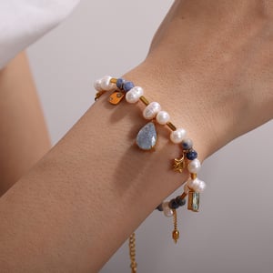 Retro Gold Color Charm Bracelets h5 Picture3