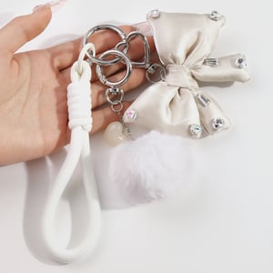 Puff Bow Knot Bag Charms h5 Picture9