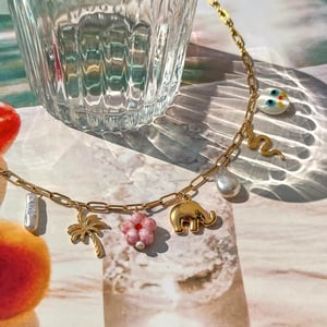 style elephant stainless steel gold color pendant necklaces h5 Picture4
