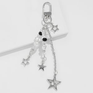 1 Piece Pentagram Transparent Beaded Bag Charms h5 Picture4