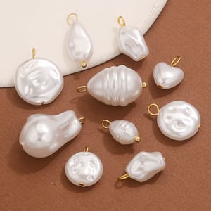1 Piece Dazzling Series Chic Droplet Stainless Steel Women's Pendants h5 Picture3