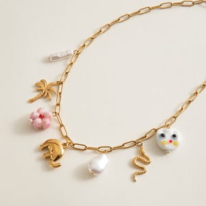 style elephant stainless steel gold color pendant necklaces h5 Picture6