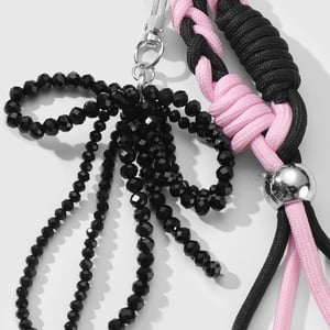 Beaded Bow Knot Women's Bag Charms h5 Picture4