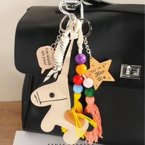 1 Stück Simple Series Daily Animal Leather Damen Taschenanhänger h5 Bild5
