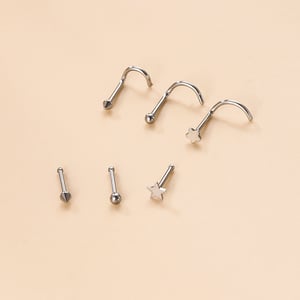 1 Piece Exquisite Star Shape Women's Nose Stud h5 Picture5