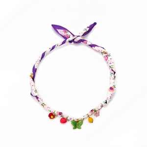 Tropical Series Colorful Flower Stainless Steel Gold Color Women's Pendant Necklaces h5
