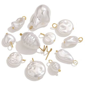 1 Piece Dazzling Series Chic Droplet Stainless Steel Women's Pendants h5 Picture5