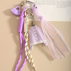 Fashion Mini Small Bag Tassel Women's Bag Charms h5 Picture4