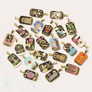 Chic Tarot Stainless Steel Pendants h5 Picture5