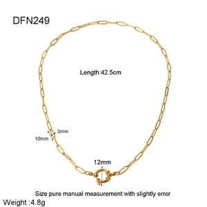 Retro Heart Stainless Steel  Gold Color Pendant h5