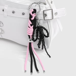 Beaded Bow Knot Women's Bag Charms h5 Picture3