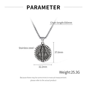 Vintage Sword Stainless Steel Men's Necklaces h5 Picture8